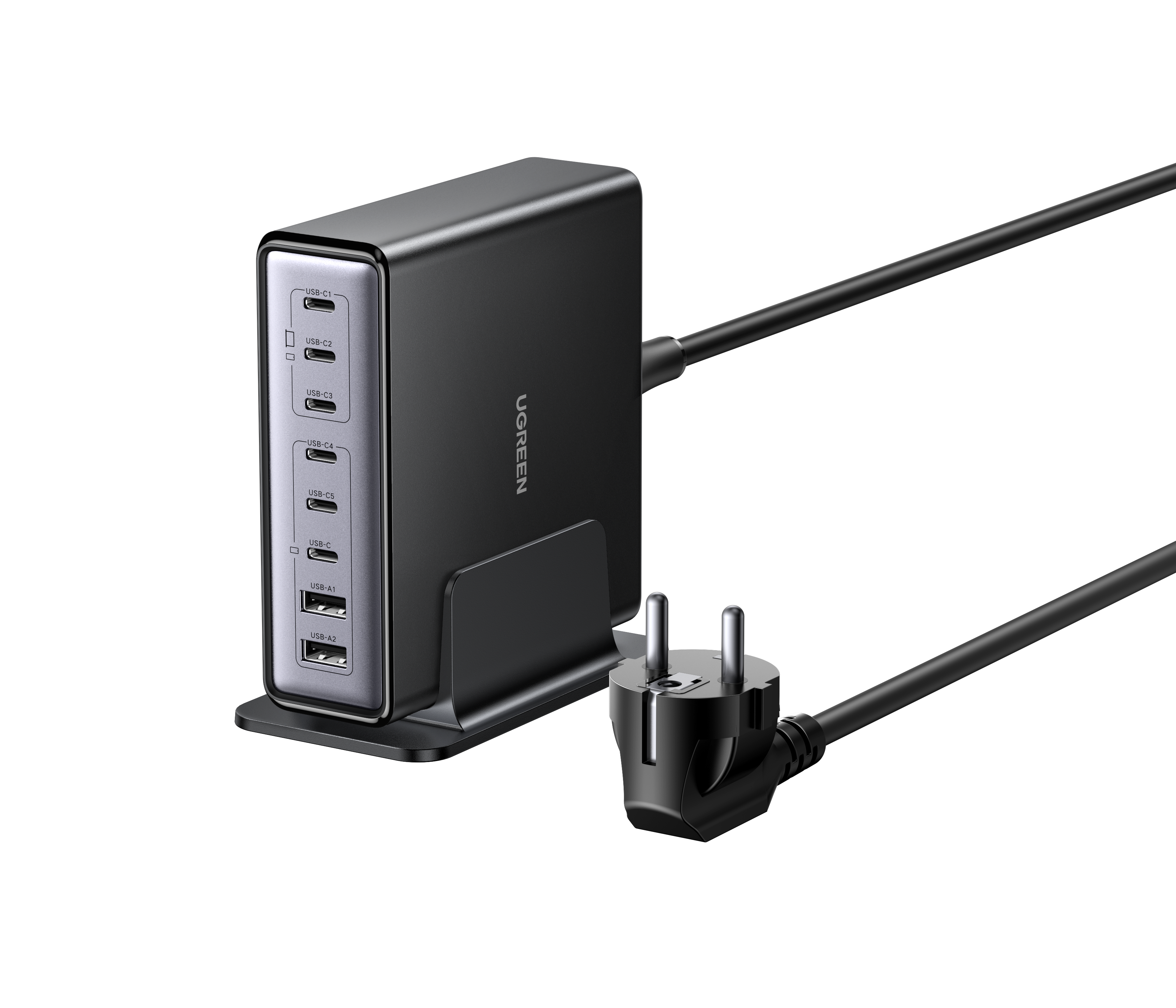 유그린 200W 8포트 GaN 데스크탑 고속 충전기