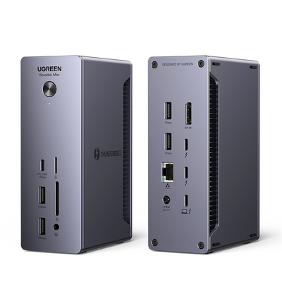 유그린 썬더볼트4 13-in-1 40Gbps 도킹 스테이션
