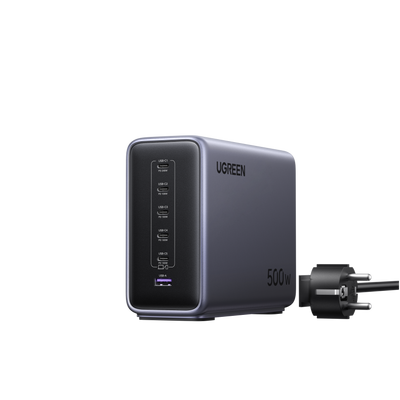 유그린 500W 6포트 GaN 데스크톱 고속 충전기